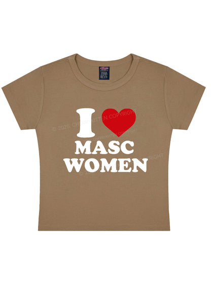 I Love Masc Women Pride Y2K Baby Tee Cherrykitten