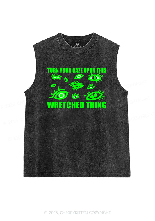 Turn Your Gaze Upon This Y2K Washed Muscle Tank Cherrykitten