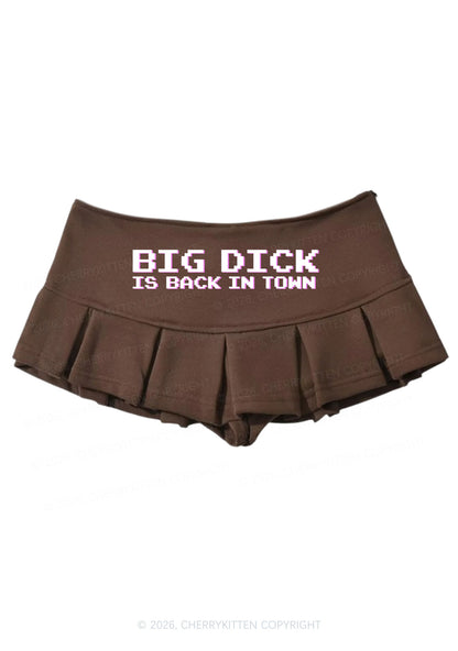 Big Is Back In Town Y2K Mini Pleated Skirts Cherrykitten