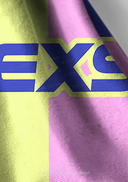 Purple Sexsi Slogan Y2K Print Headband Cherrykitten