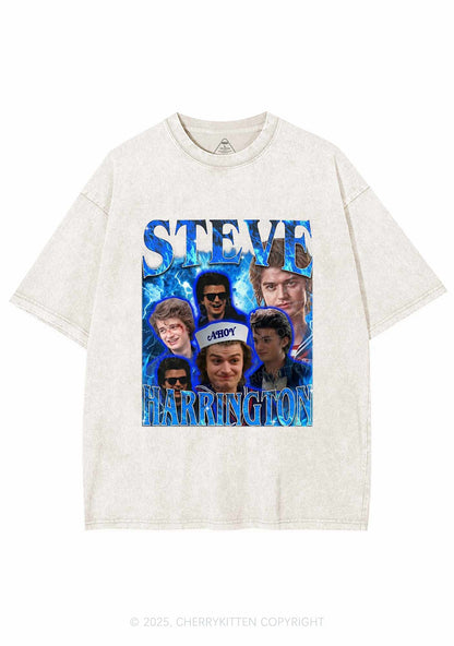 SH Blue Blaze Y2K Shirts Washed Tee Cherrykitten