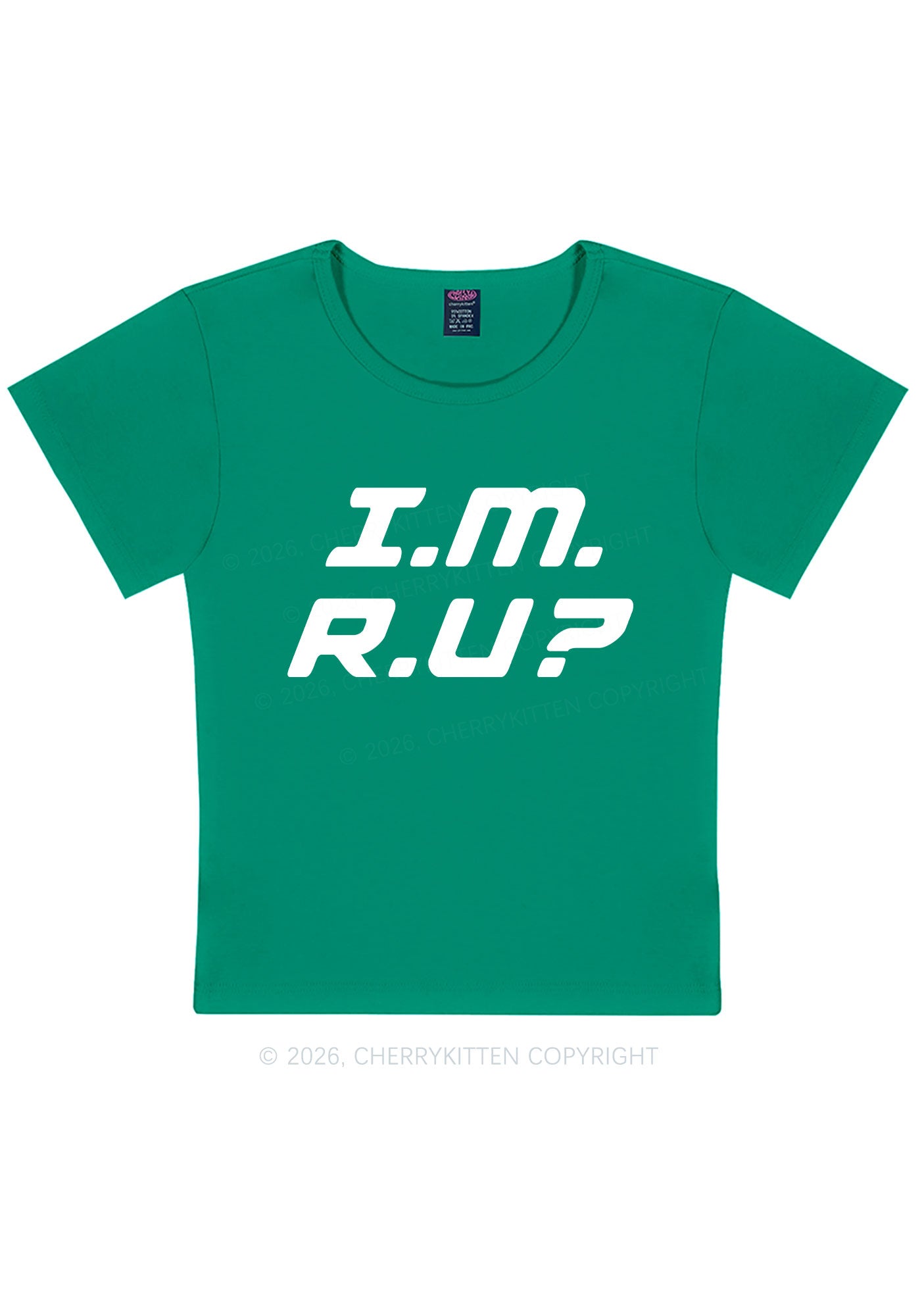 Im Ru Pride Y2K Baby Tee Cherrykitten