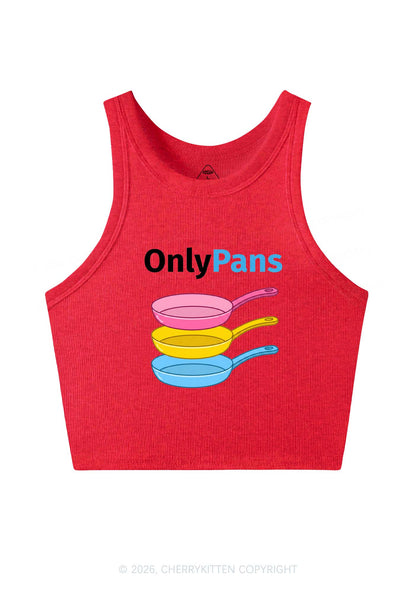 Only Pans Pride Y2K Crop Tank Top Cherrykitten