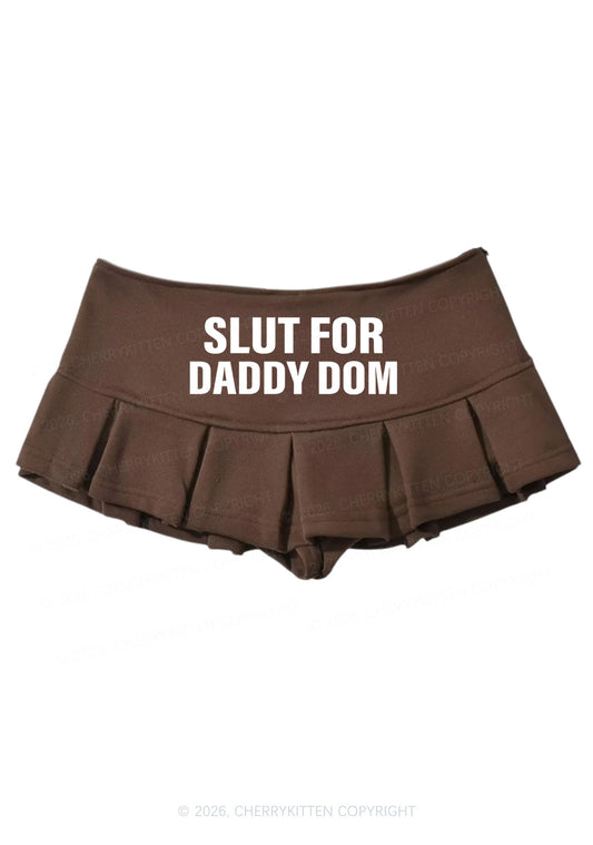 Slxt For Daddy Dom Y2K Mini Pleated Skirts Cherrykitten