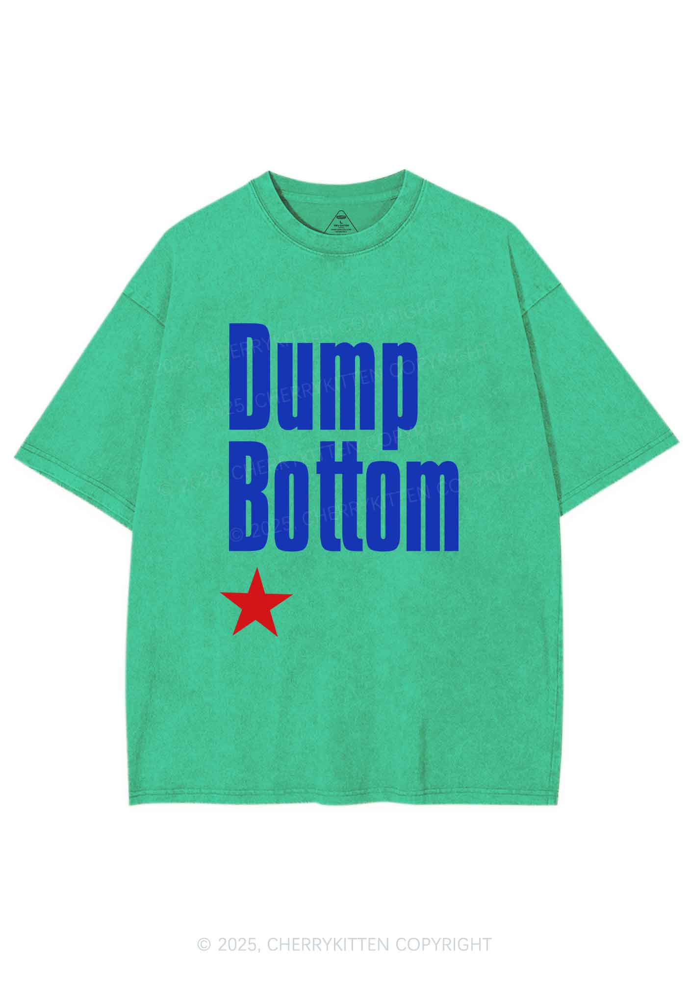 Dump Bottom Pride Y2K Shirts Washed Tee Cherrykitten
