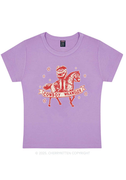 Cowboy Wrangler Pride Y2K Baby Tee Cherrykitten