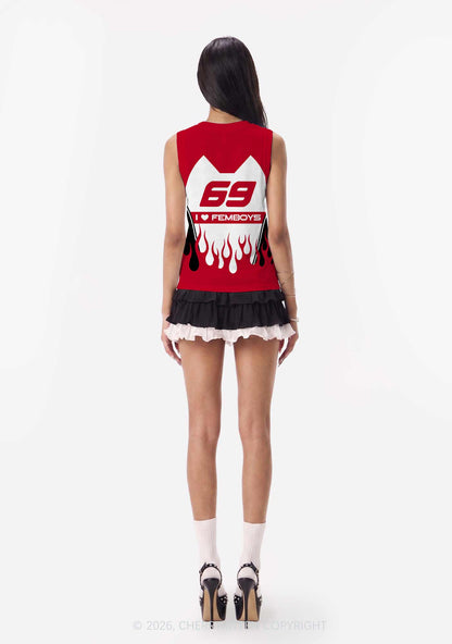 I Love Femboys Pride Y2K Sport Jersey Tank Cherrykitten