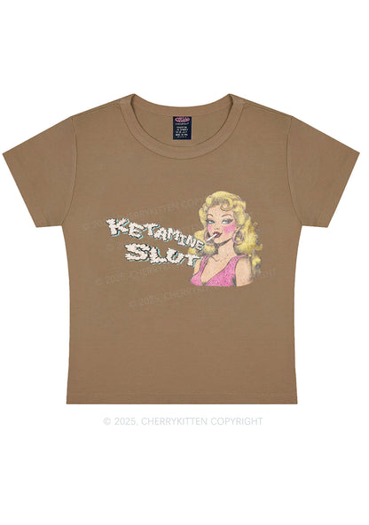 K Slxt Y2K Baby Tee Cherrykitten