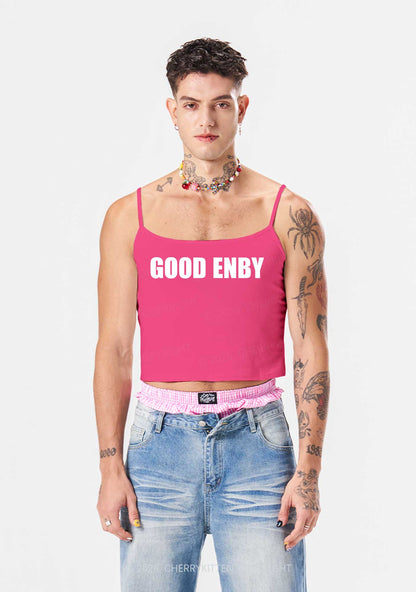 Good Enby Pride Y2K Spaghetti Strap Cami Cherrykitten