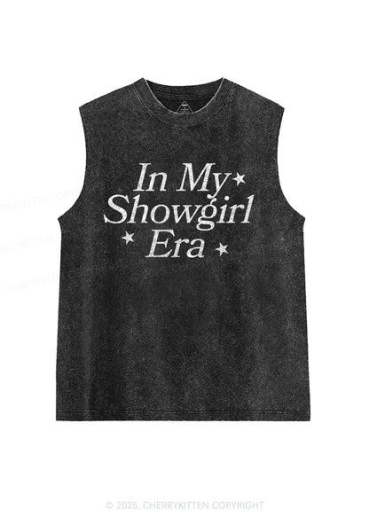 Glitter In My Era TS Y2K Washed Muscle Tank Cherrykitten