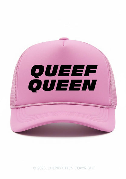 Queef Queen Y2K Trucker Hat Cherrykitten