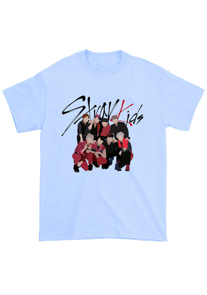 Skz God's Menu Group Skz Kpop Chunky Shirt