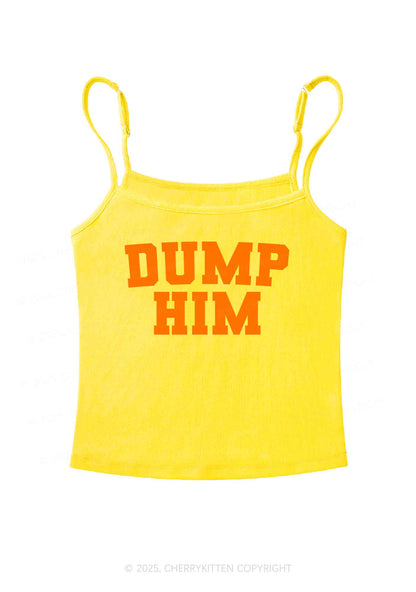 Dump Him Y2K Spaghetti Strap Cami Cherrykitten