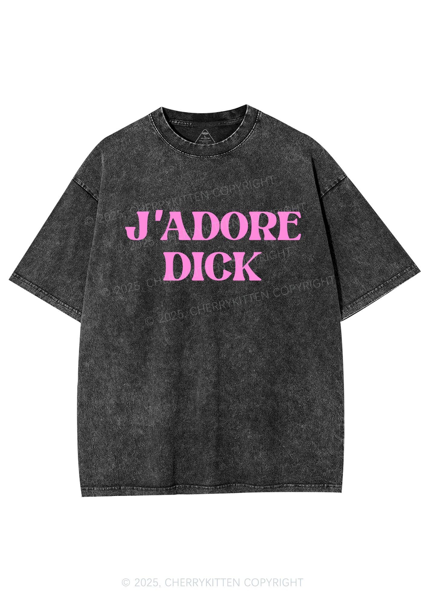 Jadore Dxxk Y2K Shirts Washed Tee Cherrykitten