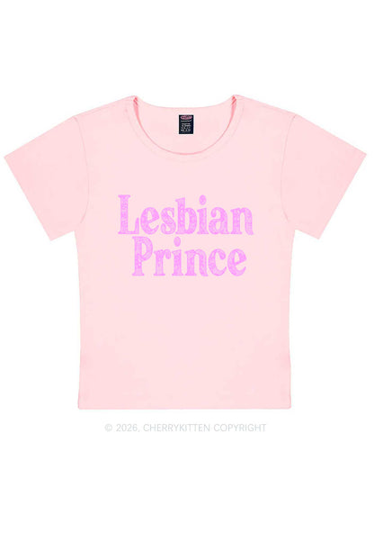 Lesbian Prince Pride Y2K Baby Tee Cherrykitten