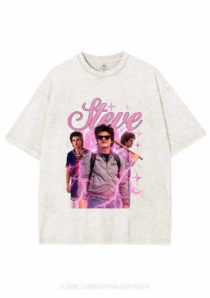 SH Pastel Spark Y2K Shirts Washed Tee Cherrykitten