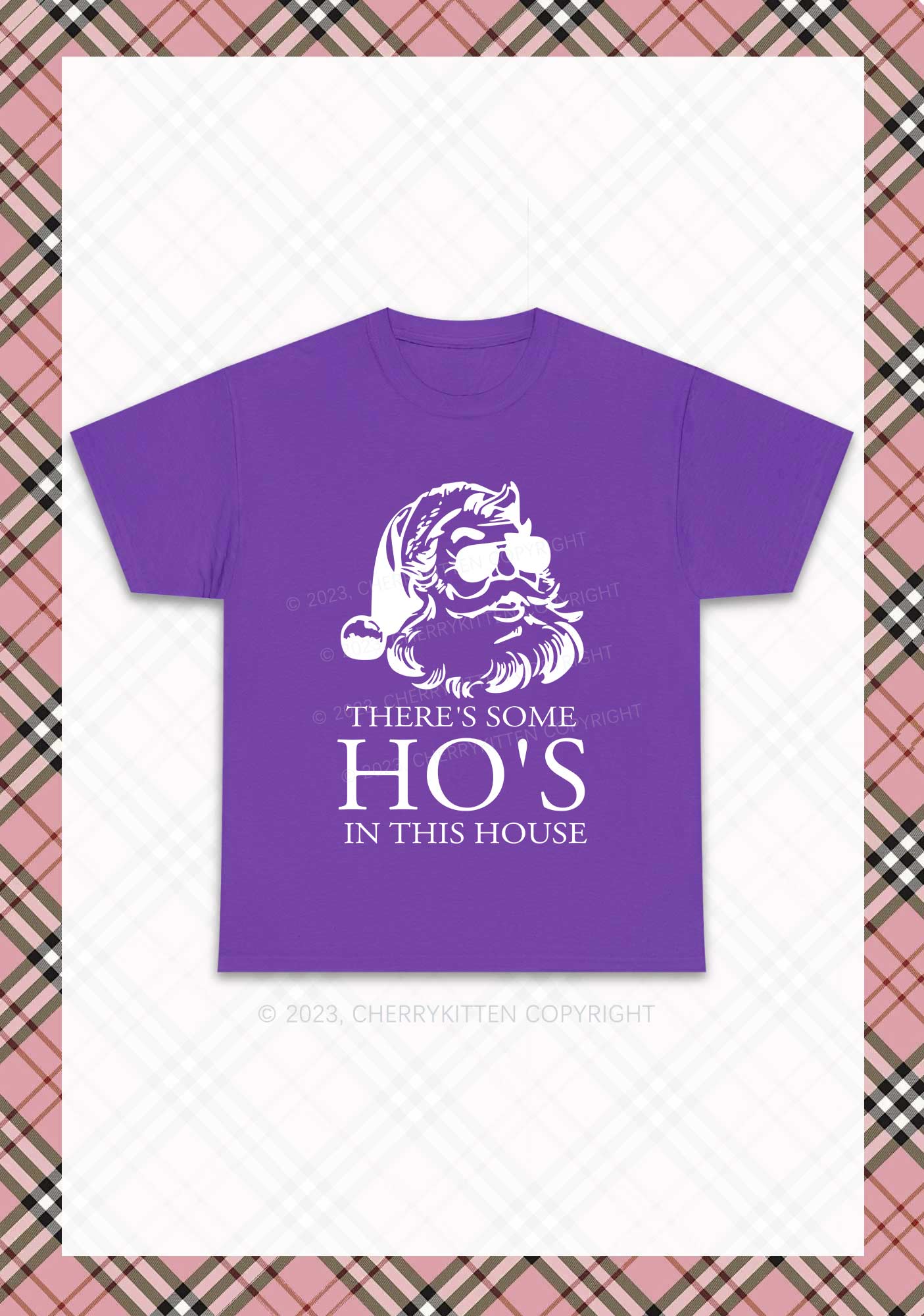 There's Some HO'S In This House Christmas Chunky Shirt Cherrykitten