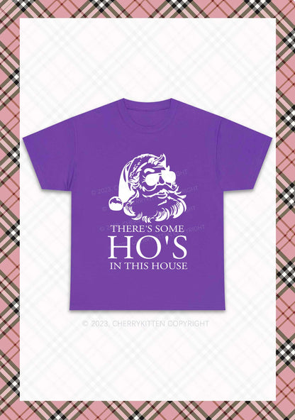 There's Some HO'S In This House Christmas Chunky Shirt Cherrykitten