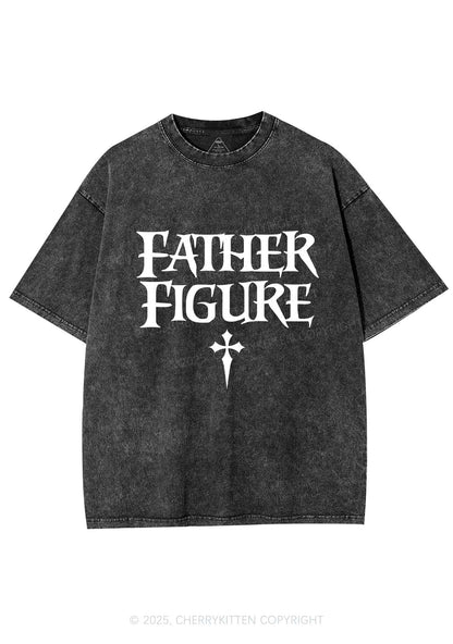 Halloween Father Figure Y2K Shirts Washed Tee Cherrykitten