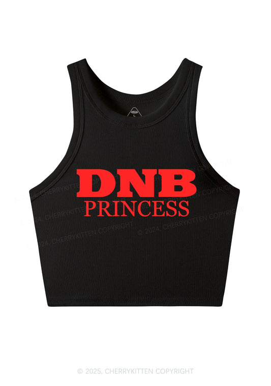 DNB Princess Y2K Crop Tank Top Cherrykitten