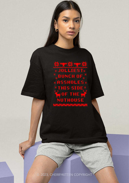Jolliest Christmas Chunky Shirt Cherrykitten