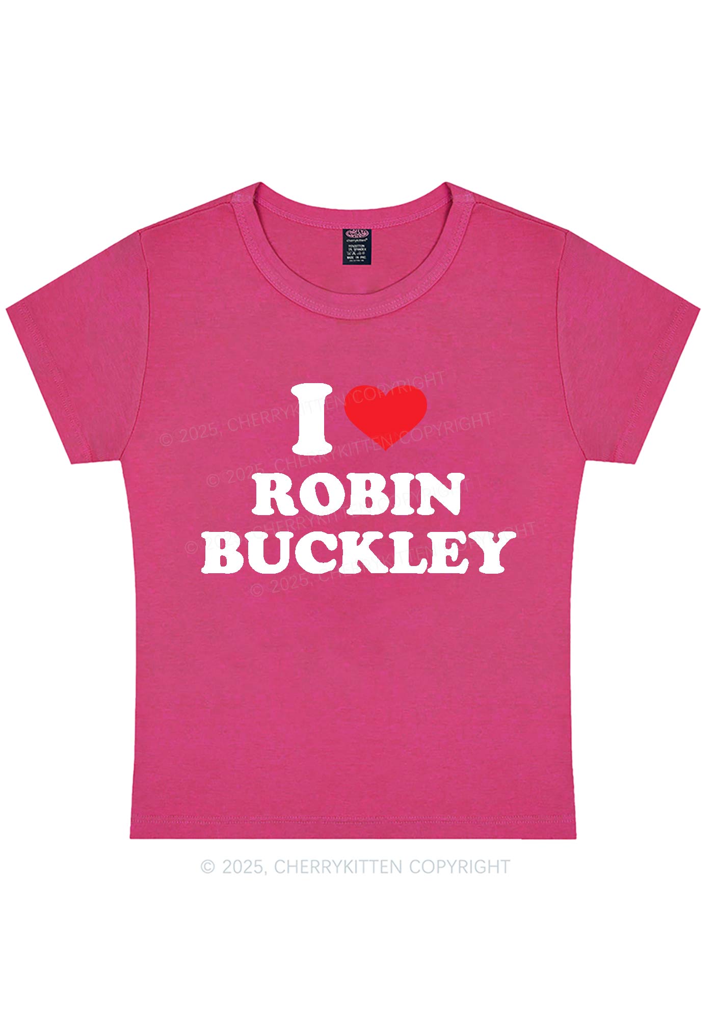 I Love RB Pride Y2K Baby Tee Cherrykitten