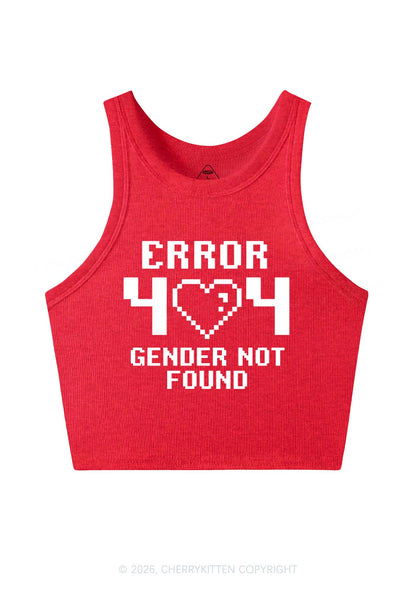 Gender Not Found Pride Y2K Crop Tank Top Cherrykitten