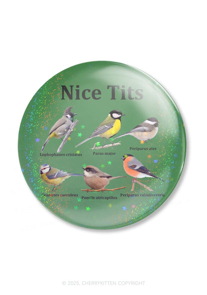 Nice Txts Category 1Pc Y2K Pin Badge Cherrykitten