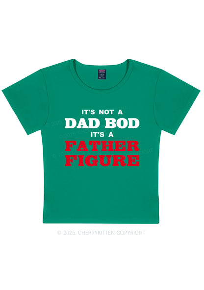 Dad Bod Father Figure Y2K Baby Tee Cherrykitten