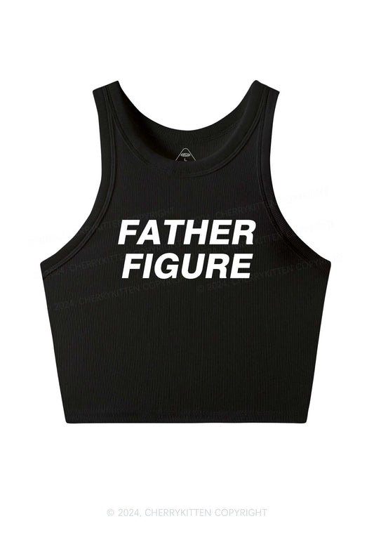 Father Figure Y2K Crop Tank Top Cherrykitten