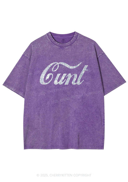 Glitter Special Cxxt Y2K Shirts Washed Tee Cherrykitten