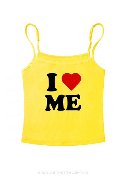 I Love Me Y2K Spaghetti Strap Cami Cherrykitten