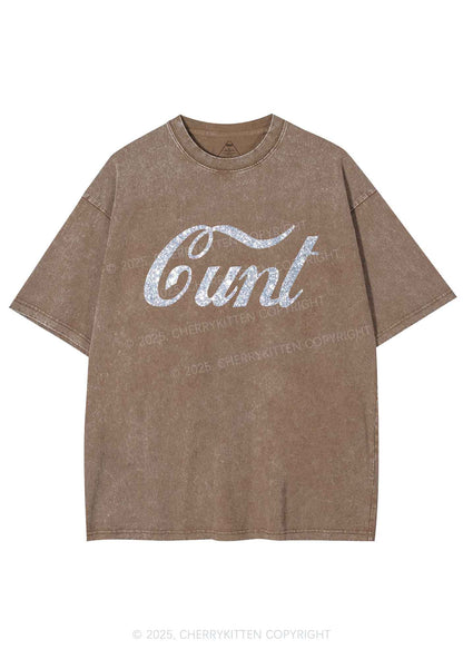 Glitter Special Cxxt Y2K Shirts Washed Tee Cherrykitten