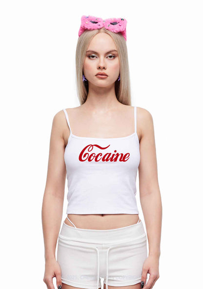 Special Cola Y2K Spaghetti Strap Cami Cherrykitten