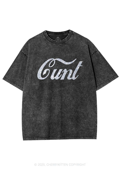 Glitter Special Cxxt Y2K Shirts Washed Tee Cherrykitten
