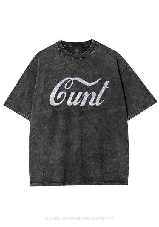 Glitter Special Cxxt Y2K Shirts Washed Tee Cherrykitten