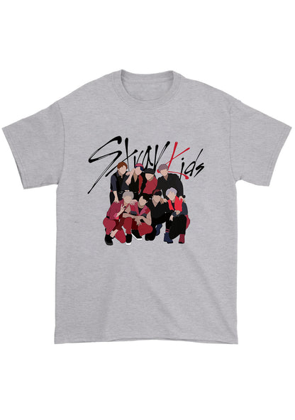Skz God's Menu Group Skz Kpop Chunky Shirt