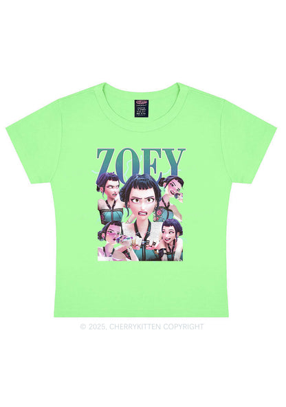Kpop Girl Y2K Baby Tee Cherrykitten