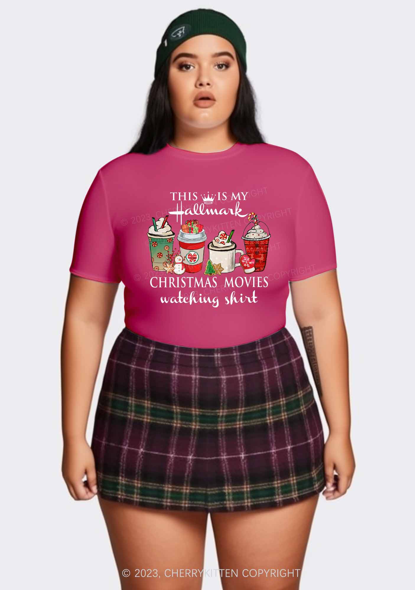 Christmas Movies Watching Shirt Baby Tee Cherrykitten