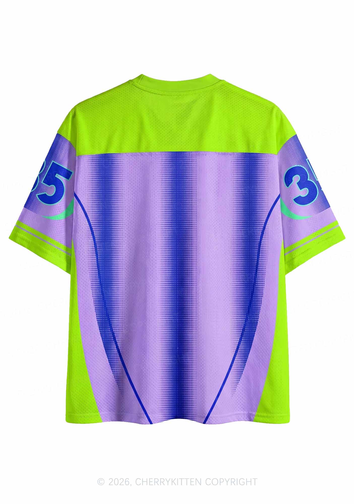 Purple K Pony Y2K Sport Jersey Shirts Cherrykitten