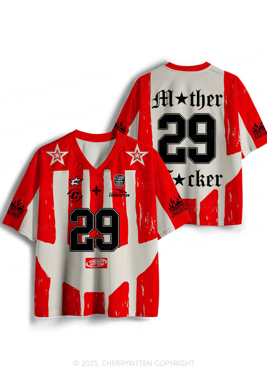 Custom Motherfxxker Y2K Sport Jersey Shirts Cherrykitten