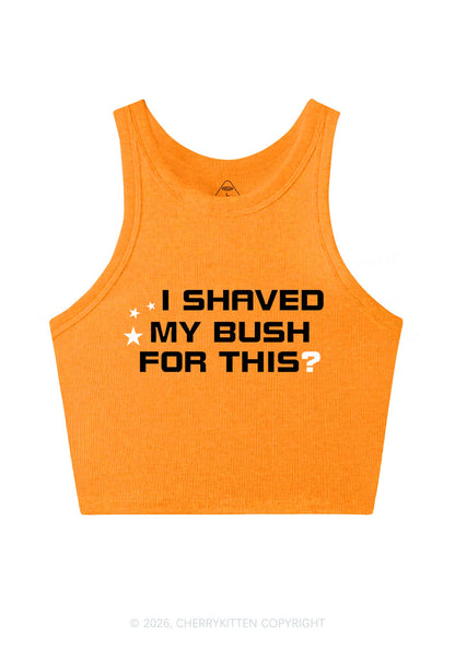 Shaved My Bush For This Y2K Crop Tank Top Cherrykitten