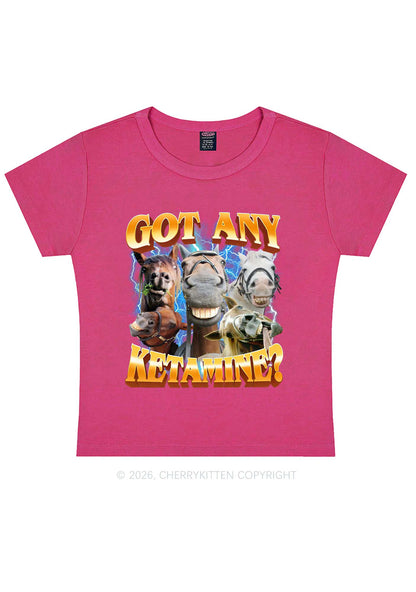 Got Any Kxxamine Y2K Baby Tee Cherrykitten