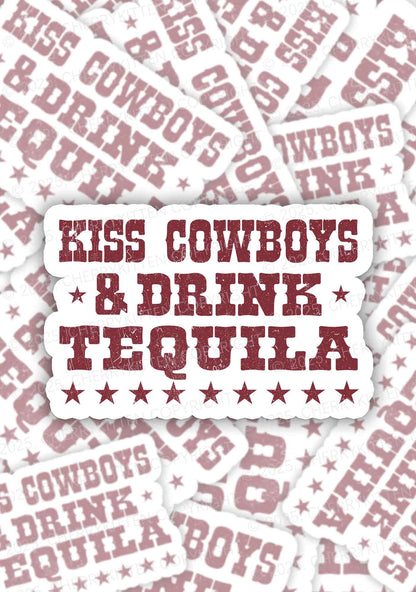 Kiss Cowboys 1Pc Y2K Sticker Cherrykitten