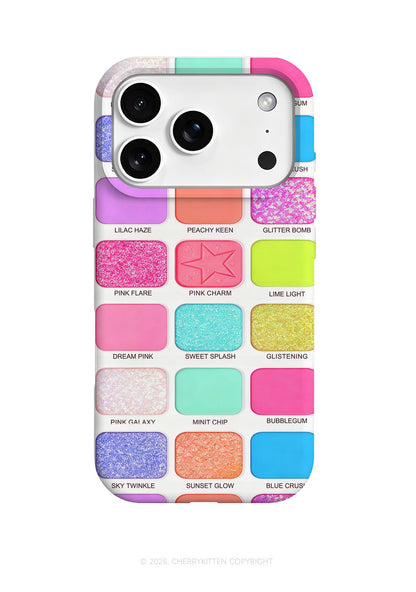 Faux Eyeshadow Palette Y2K Phone Case Cherrykitten