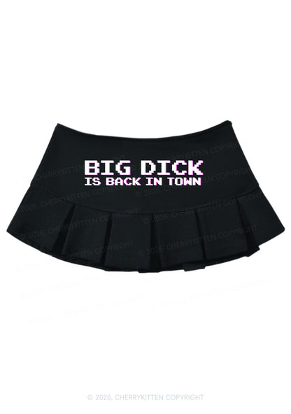 Big Is Back In Town Y2K Mini Pleated Skirts Cherrykitten