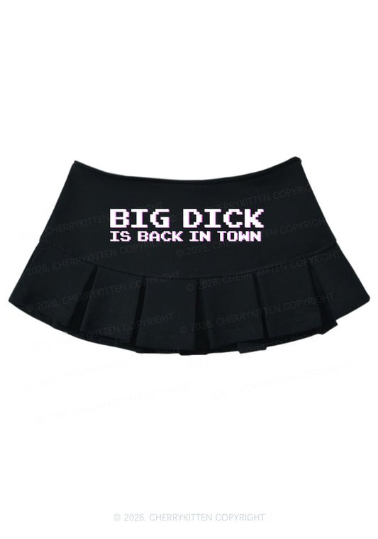 Big Is Back In Town Y2K Mini Pleated Skirts Cherrykitten