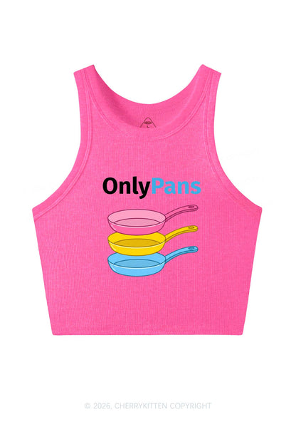 Only Pans Pride Y2K Crop Tank Top Cherrykitten
