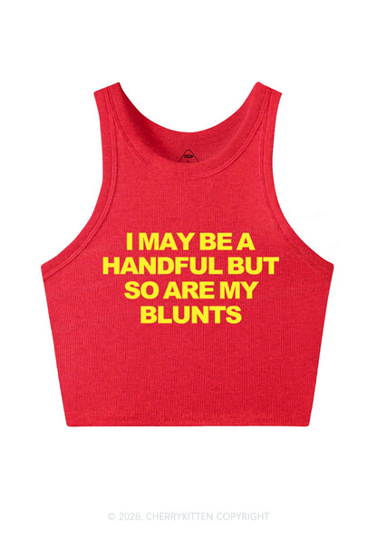 Handful Blunts Y2K Crop Tank Top Cherrykitten