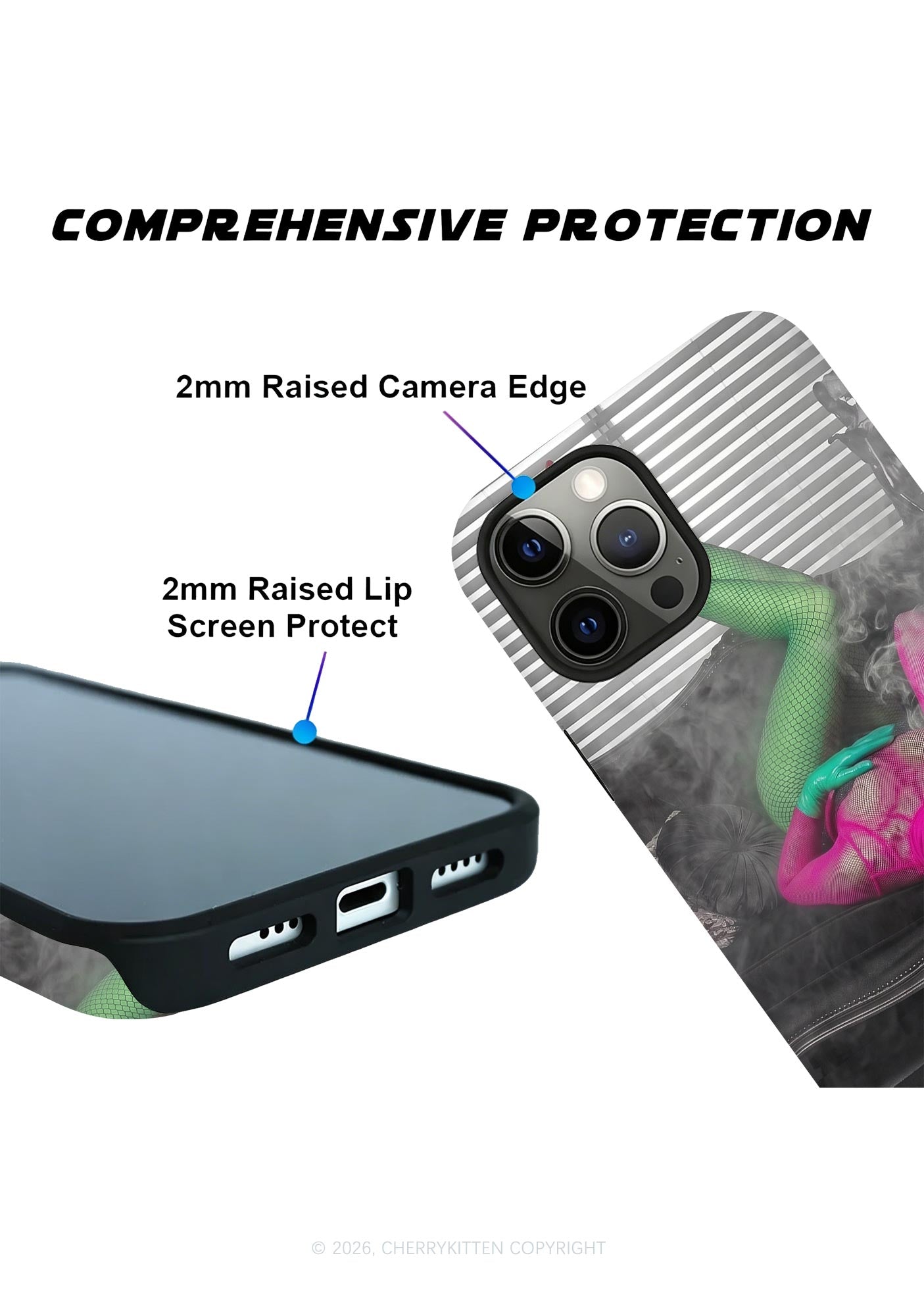 Halloween Smoking Alien Y2K Phone Case Cherrykitten